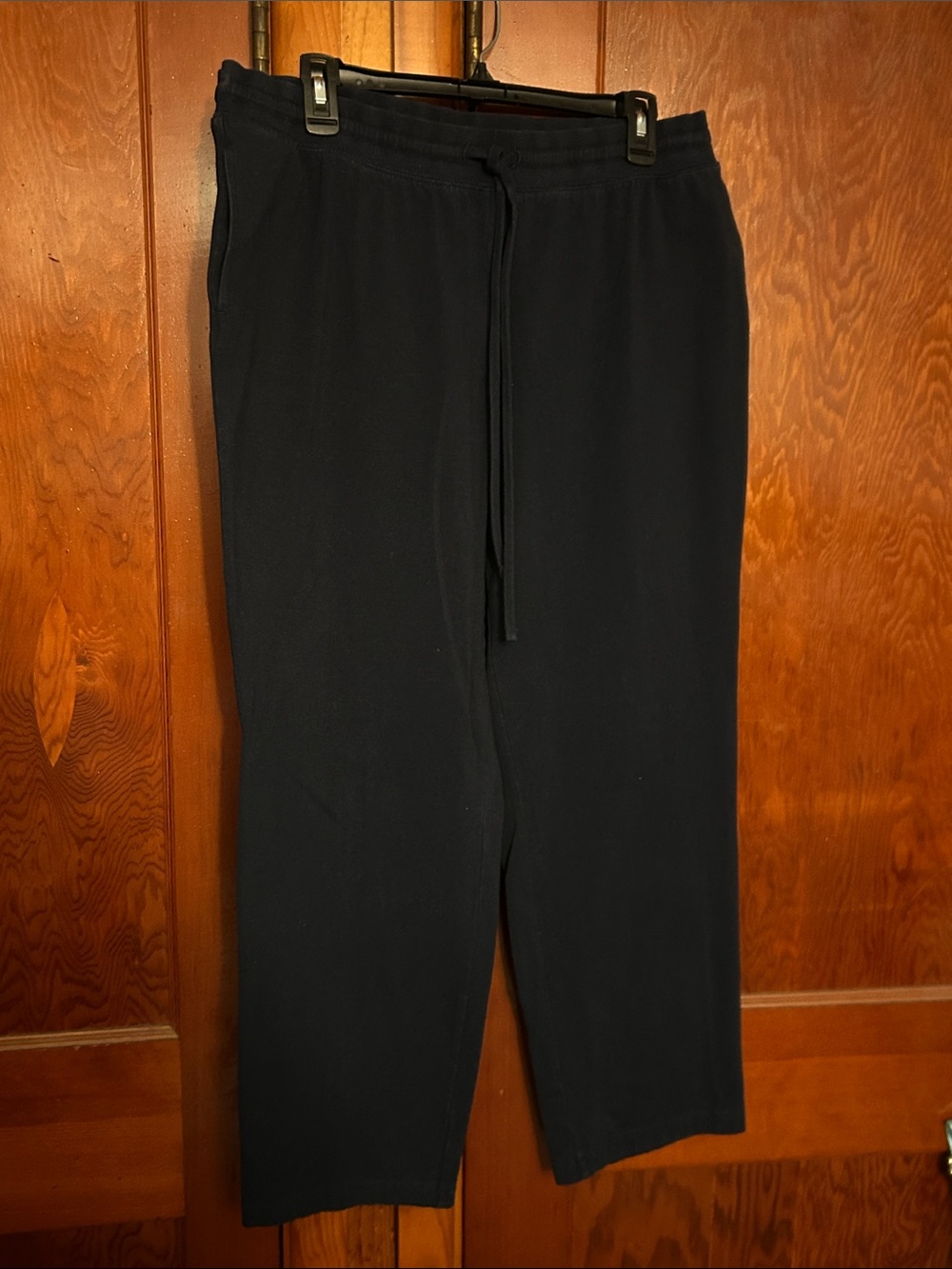 Women's Navy Drawstring Track Pants